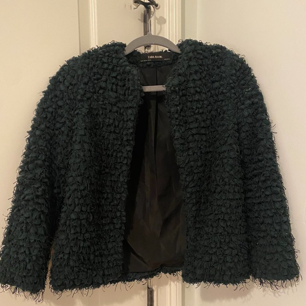 Fun Dark Green Zara Jacket- XS